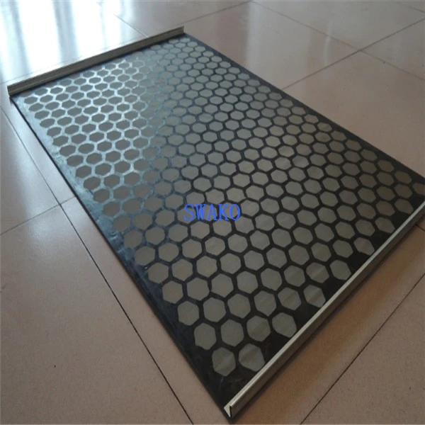 Hookstrip Flat Oil Shale Shaker Screen For Mud Vibrating