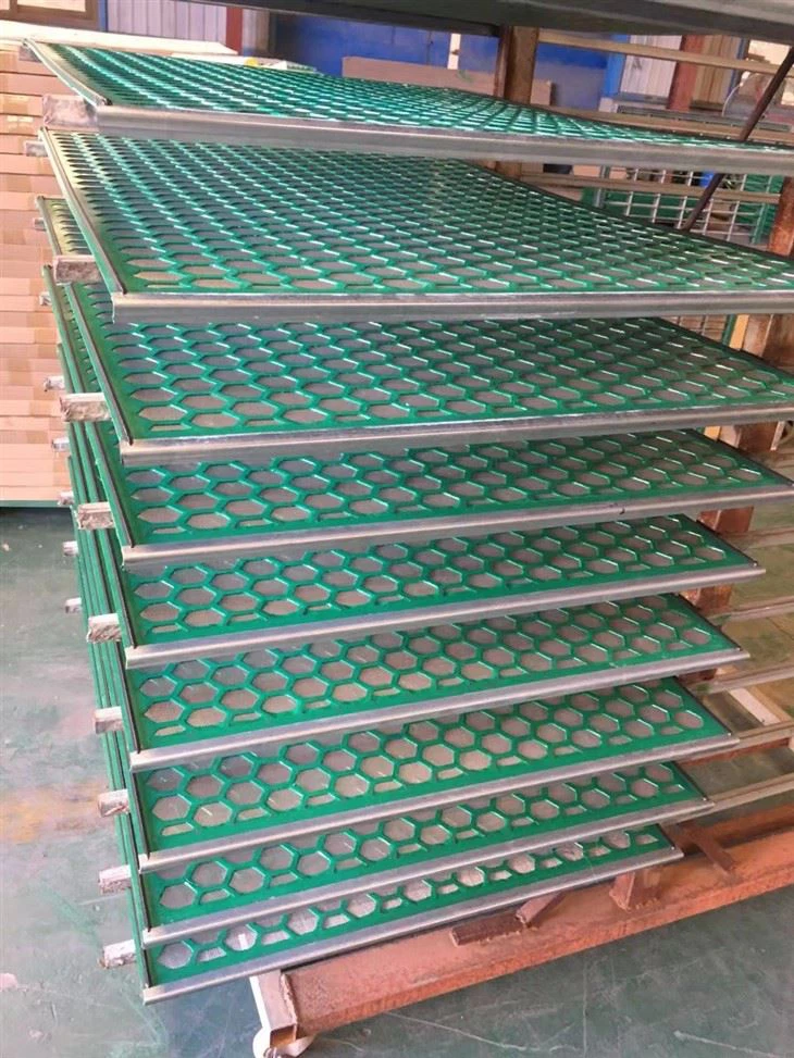 Metal Back Hook Strip Shale Shaker Screen